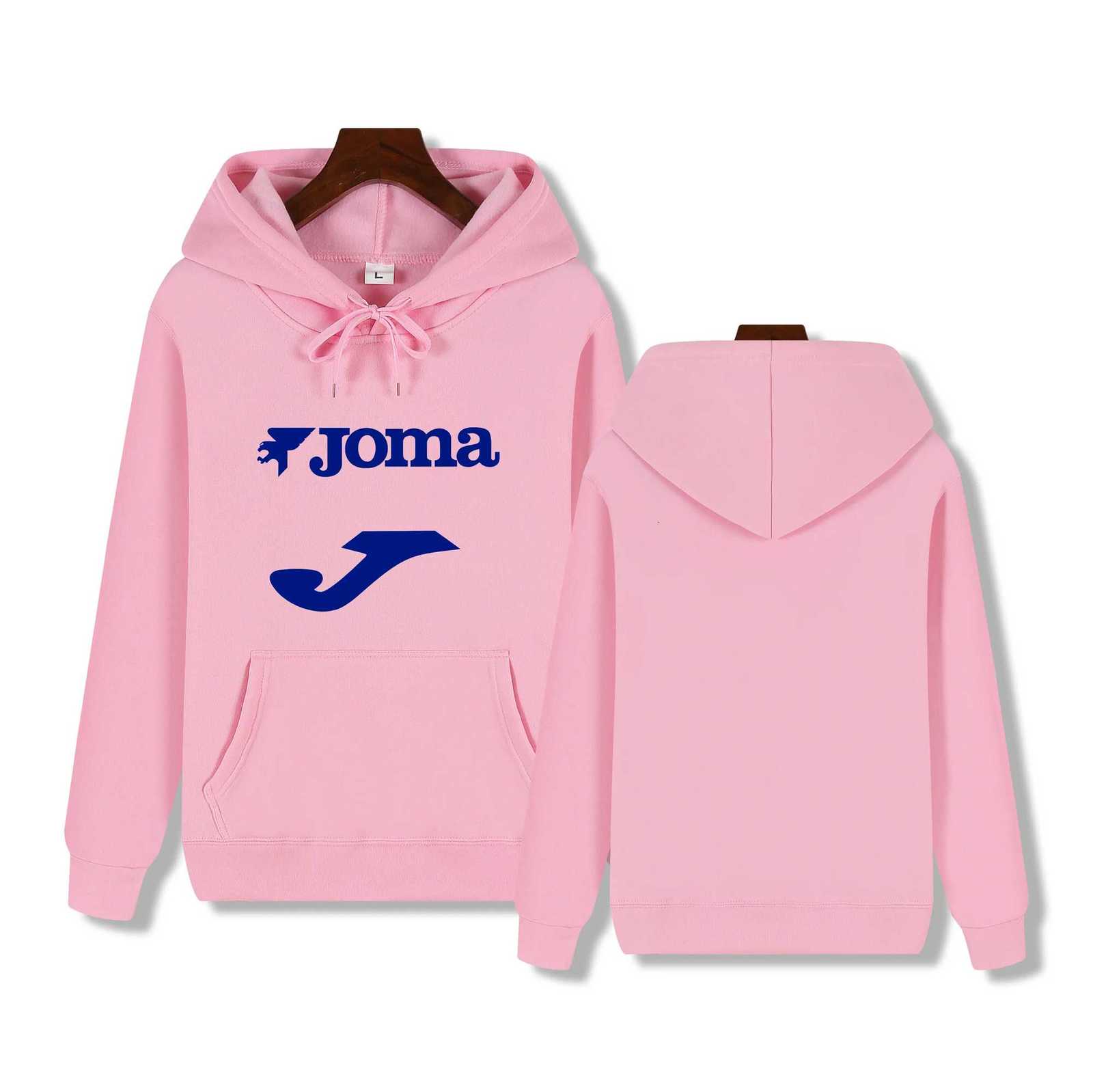 JOMAhigh-quality mens sweatshirt autumn and winter letter printing daily outdoor leisure sports fitness adult hooded longsleeve W251106