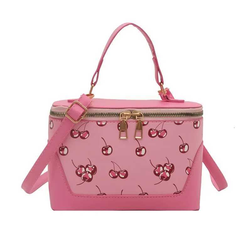 New Fashionable Small Square Handbag Womens Crossbody Bag Storage Box Stylish Niche Product Single Shoulder Slant Carry BagW251106