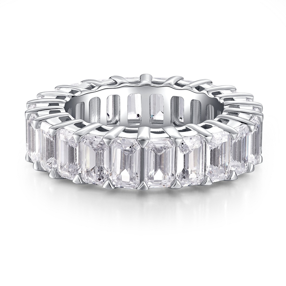 moissanite wedding ring set for women cubic zirconia ring luxury jewelry women hot selling couple rings Zircon Stacked rings diamond jewelry women S92
