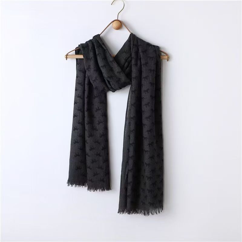 T423 travel printed scarf soft spring and summer light gauze scarf sunscreen air conditioning shawl home leisure foreign trade
