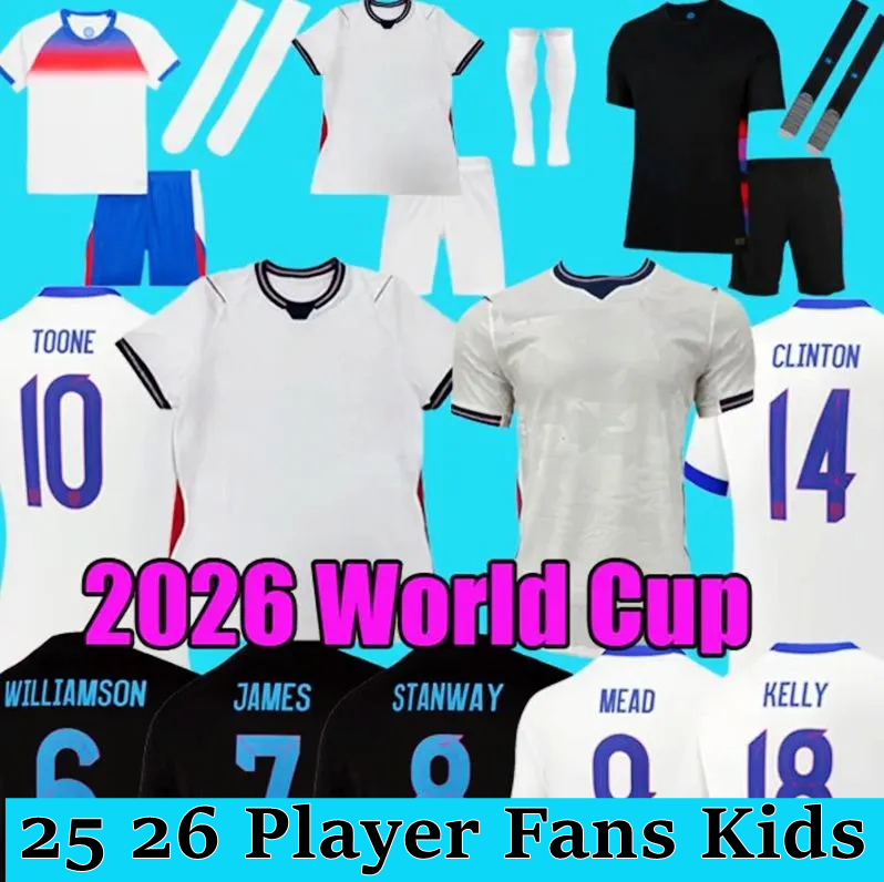 2026 england football shirt final Bellingham PALMER MAINOO 26 27 kane rice saka Soccer Jerseys KELLY Russo camisa de futebol WOMEN Men Kids kit uniform MEAD TOONE