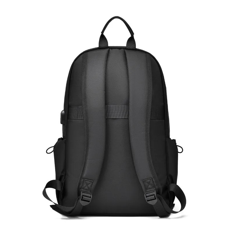 High capacity solid zipper waterproof nylon backpack business computer bag selling mens bag Paquete Masculino Mochila 250402