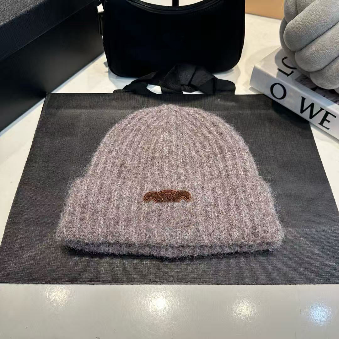 Designer beanie for women hat With Thick winter wool knitted man hats warm casual classic simple Fashion styles solid winter