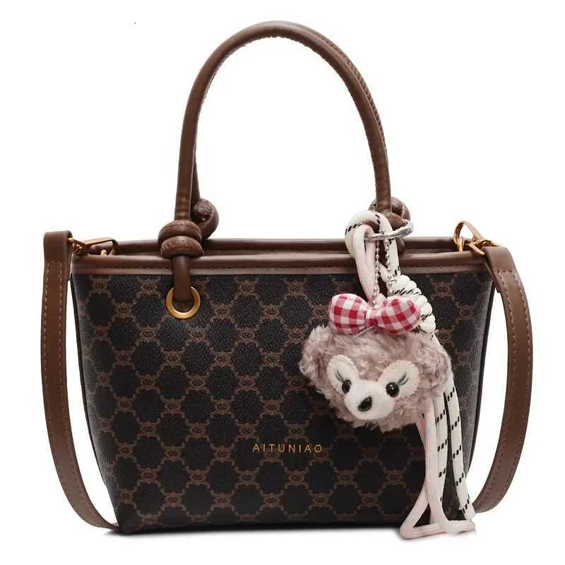 2025 NewWomens Quilted Bucket Crossbody Bag High-Quality Trendy Multi-Way Carry Stylish Leather Shoulder Bag for GirlsW251106