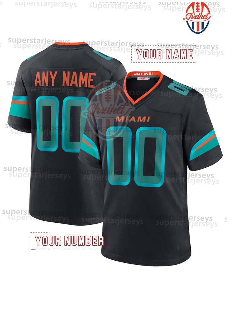 Personalized Custom 2025 Rivalries Football Jersey Tyreek Hill Tua Tagovailoa Jaylen Waddle Marino Devon Achane Jevon Holland Jaelan Phillips Braxton 