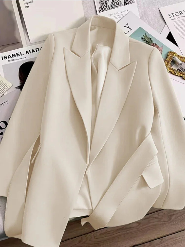 Womens Jacket Spring and Autumn Exterior Office Womens Fashion Jacket Loose Womens Jacket Womens Jacket 250402