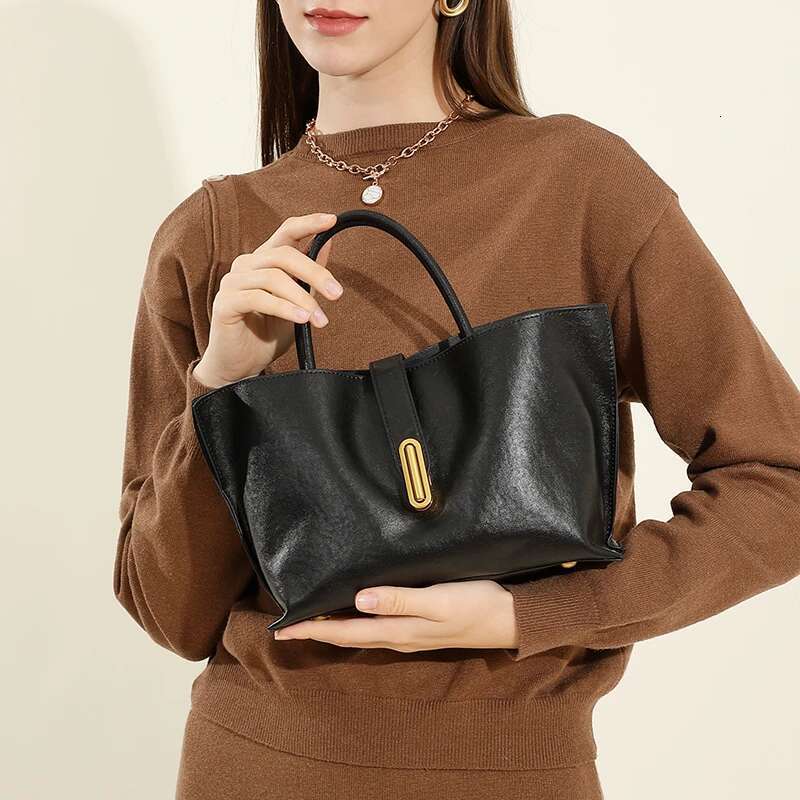 Hifashion Stylish Genuine Leather For Women 2025 Trend Designer Commuting Shoulder Bags Crossbody Tote Ladies Handbags