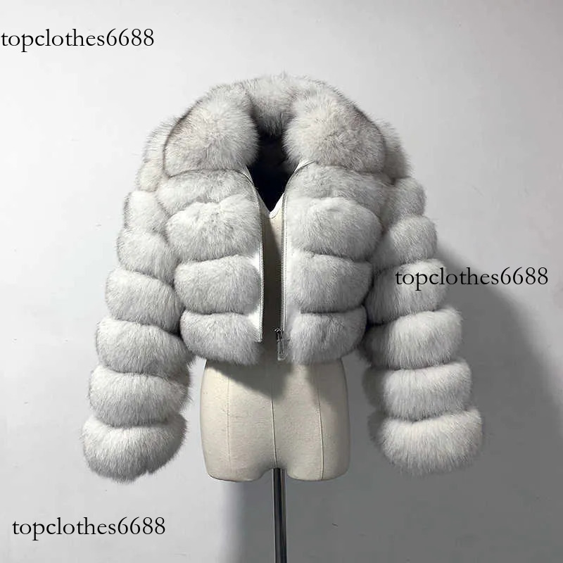 European And American Coat With Fox Fur Imitation Patching Short Lapel Long Sleeves Womens Ready To Wear Outfit Z250918