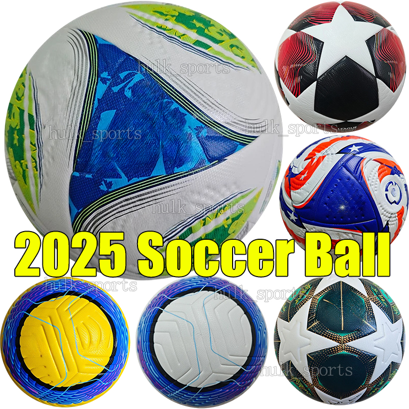 New Top Club League soccer Ball Size 5 Size 4 2024 2025 high-grade nice match liga premer Finals football Ship the balls without air 130th national team MS Pro match