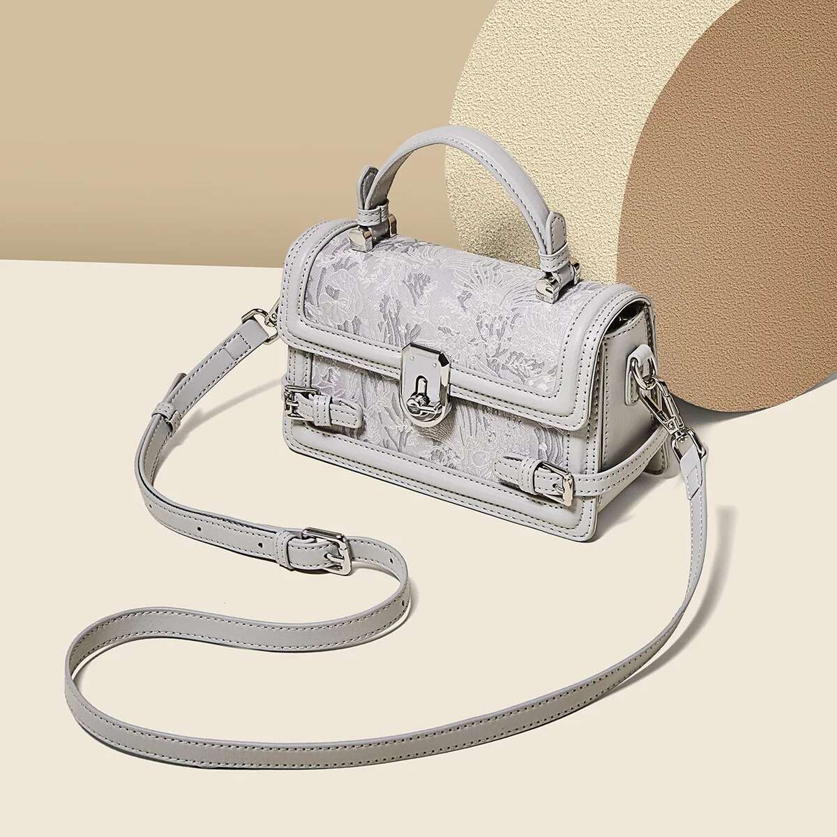 FOXER Women Fashion Crossbody Bag Lady Small Shoulder Handbag Purse Girl Gift