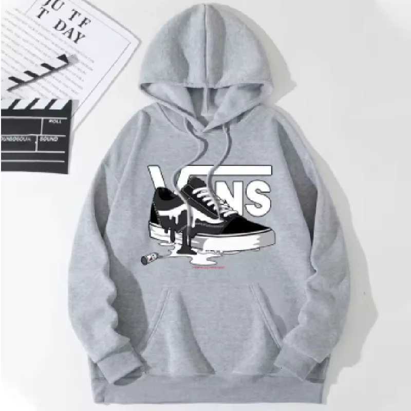 Exclusive Collab Fleece Hoodies Men Women Long Sleeve Sweaters Casual Hoodie Round Neck Sweatshirts Bottom Shirts Pullovers W251106