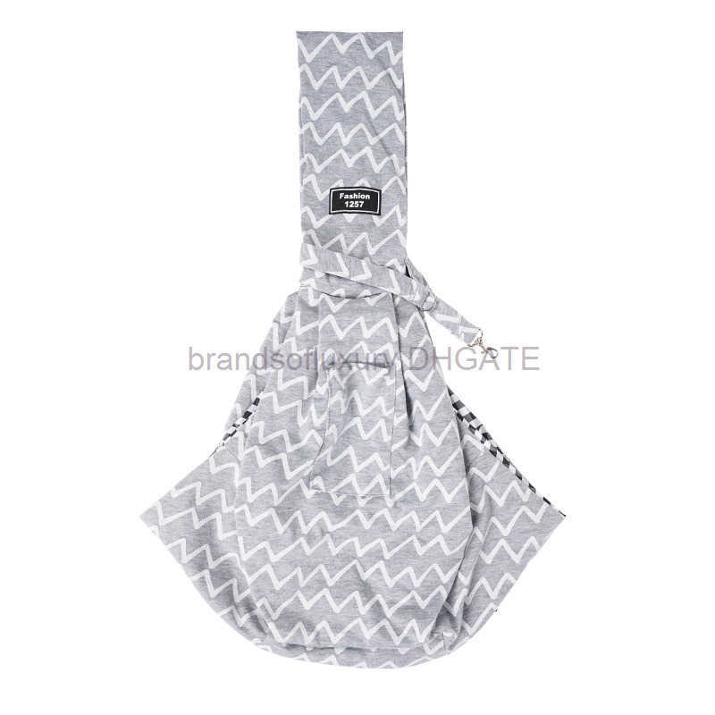 New pet takeaway foldable exposed pet bag breathable diagonal cross back dog bag portable cat bag for outdoor use