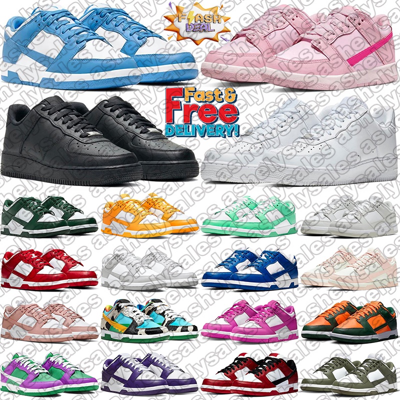 free shipping shoe designer running shoes sneakers mens trainers for women panda pandasneakers triple black white stylish sports outdoor athletic runners