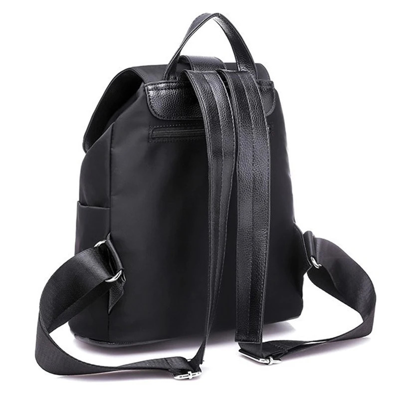 Womens Backpack High Quality Nylon Womens Bag Fashion School Bag Large Capacity Knapsack Leisure Travel Bag 250402