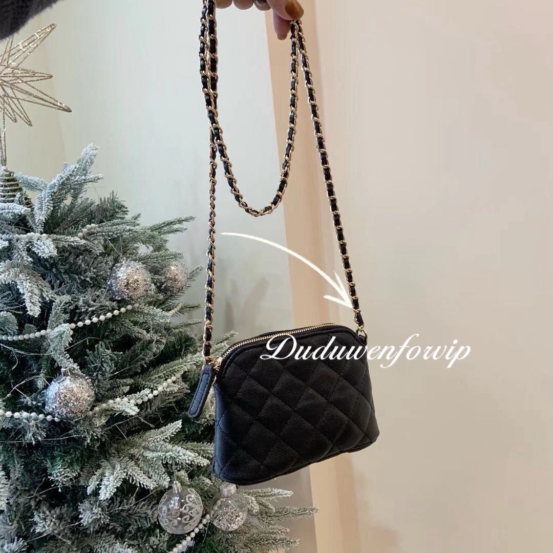 Storage Bag 16X13x5cm organization box with chain party outfit makeup.gift gift box