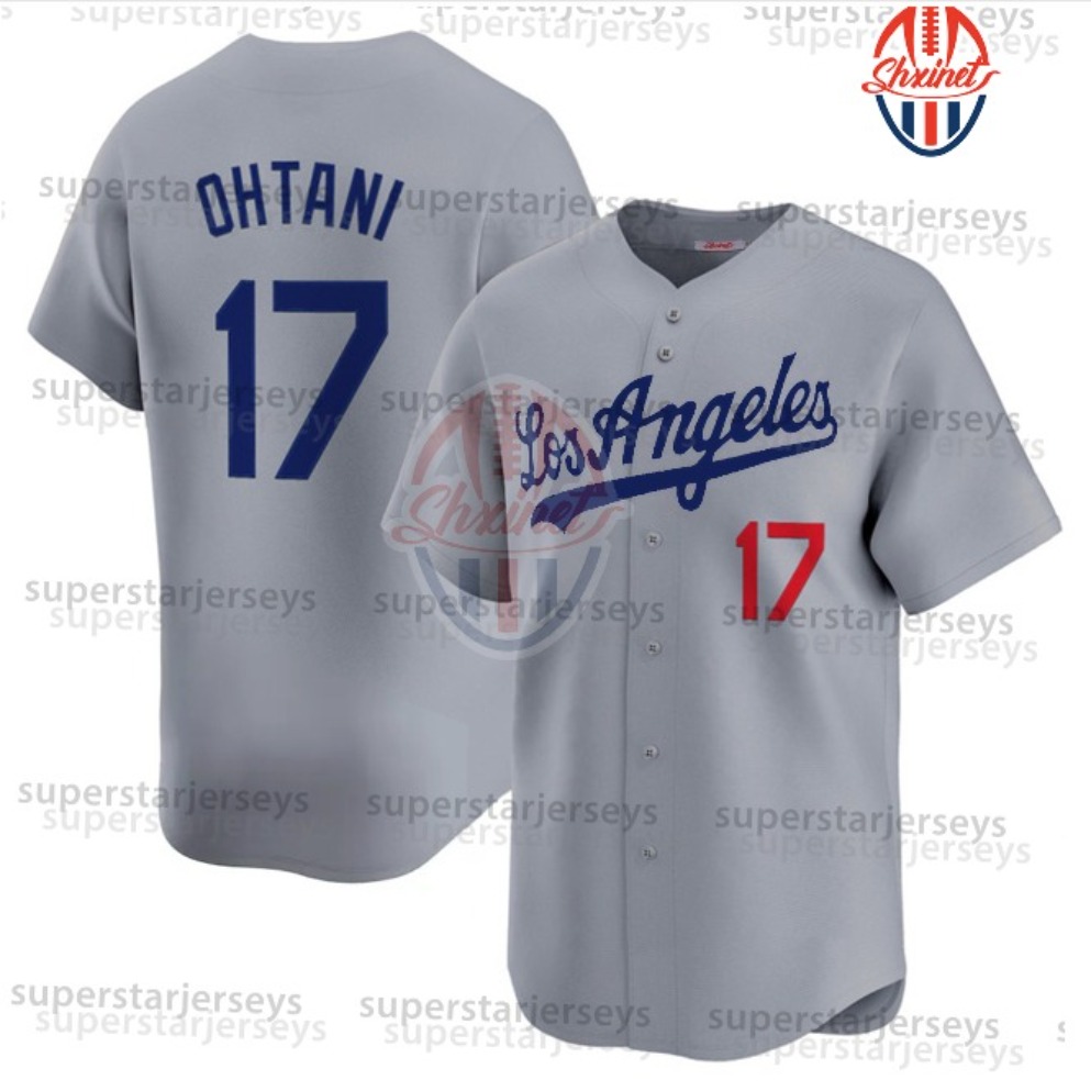 2025 Custom Baseball Jersey Shohei 17 Ohtani Mookie 50 Betts 11 Roki Sasaki 18 Yamamoto Freddie 5 Freeman 34 Valenzuela No.34 Patch Men Women Youth