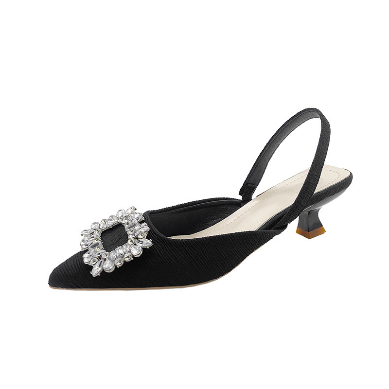 hot free shipping Sandals for woman outdoor fashionable Dress Gingham low Heel white casual vintage slippers
