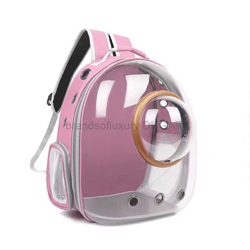 Pet bag Transparent cover Outdoor dog and cat bag collection Space cover Side opening breathable backpack Pet bag Cat bag