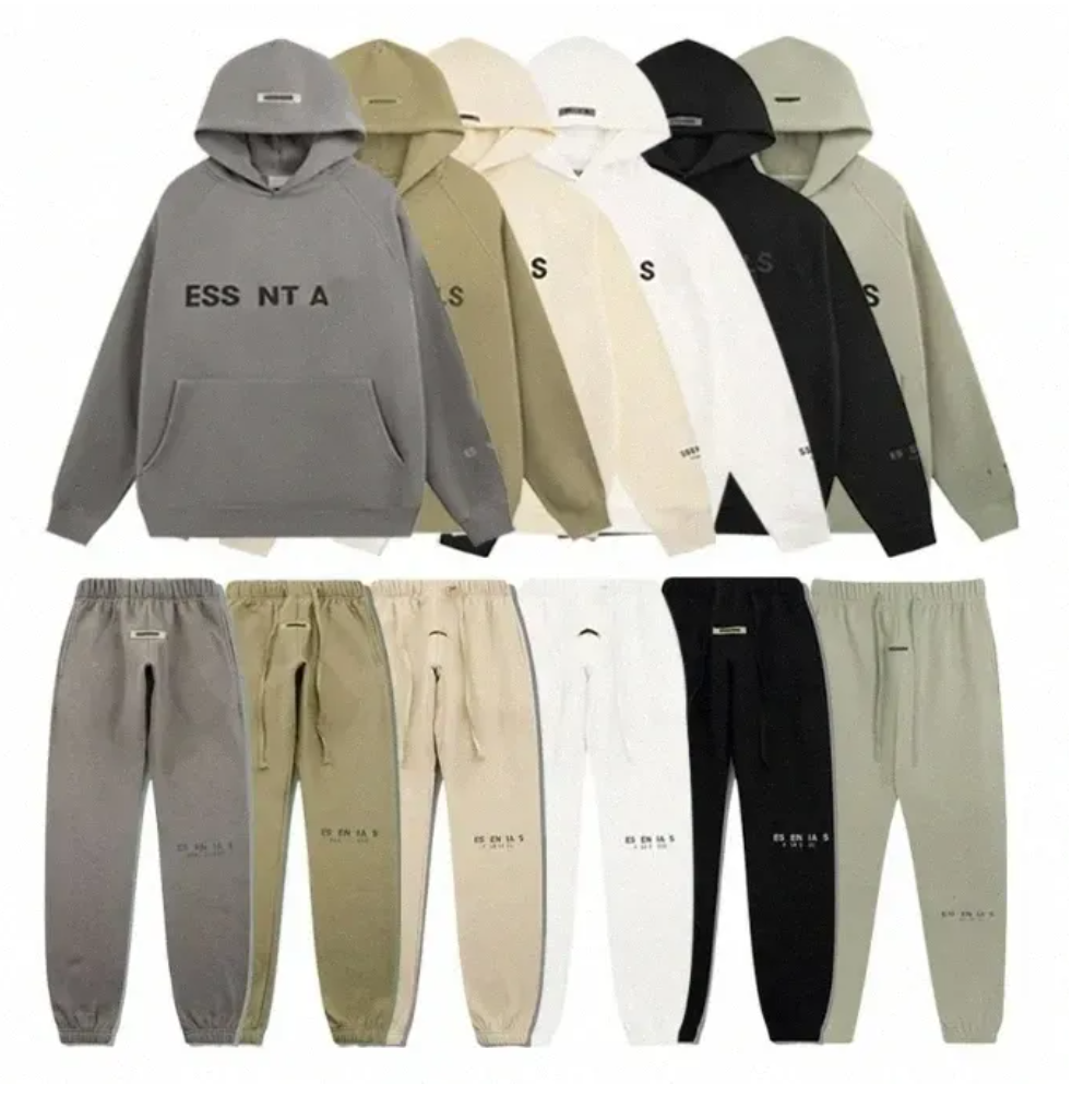 Designer Hoodie Pullover Hip Hop Tracksuit Oversized fog men cotton streetwear clothing 1:1 men track Luxury brand sweat suit coats man jackets hoodies pants Luxury