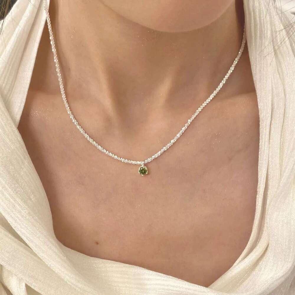 Sterg Sier Sparkg Necklace For Women Trendy Clavicle Chain Choker Girl Korean Wedding Party Find Jewelry Accessories