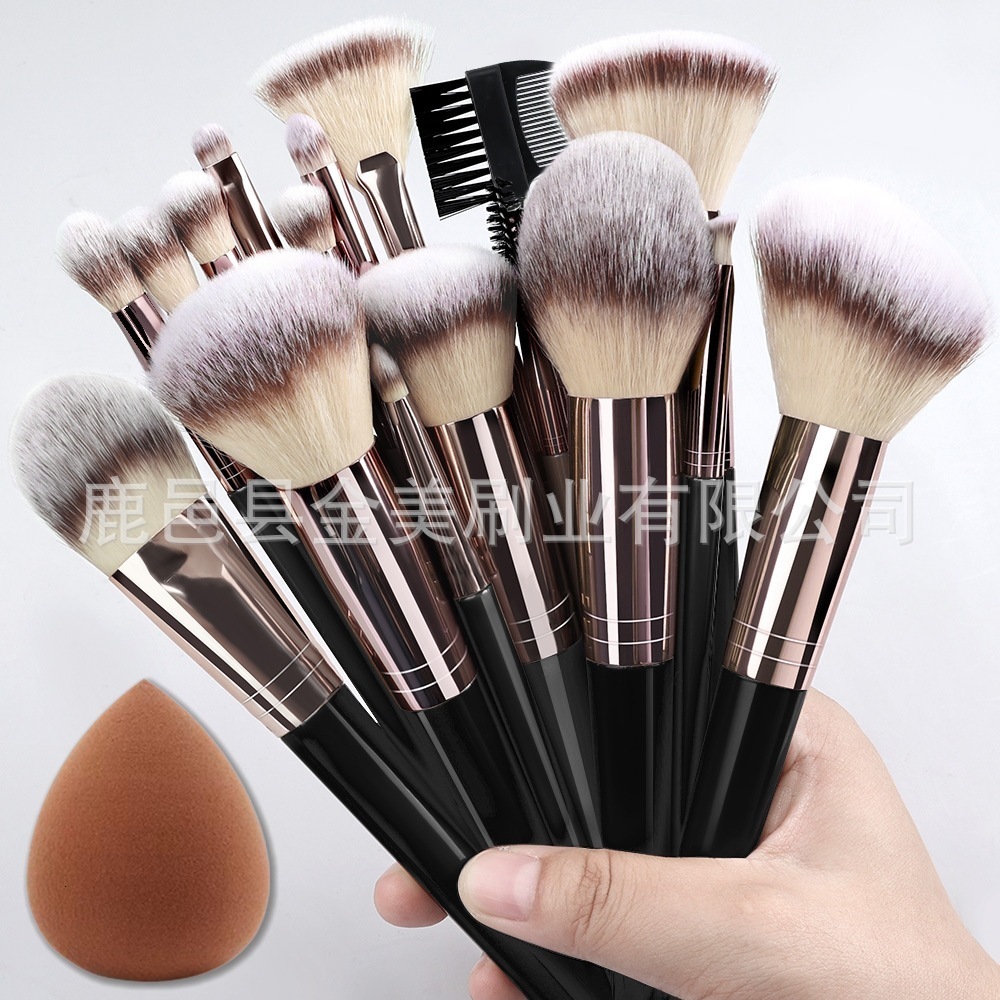 BEILI Professional Makeup Brush Set Blue 8/9/15/30 Synthetic Hair Soft Brushes for Foundation Contour Powder Eyeshadow Eyeliner 240719