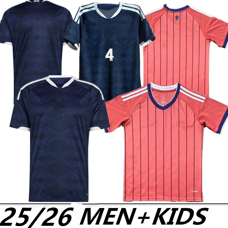 scotland football shirt 2026 World Cup Soccer Jerseys away home TIERNEY ROBERTSON football shirt CHRISTIE McGREGOR McGINN McKENNA kit kids uniforms 16-4XL Player
