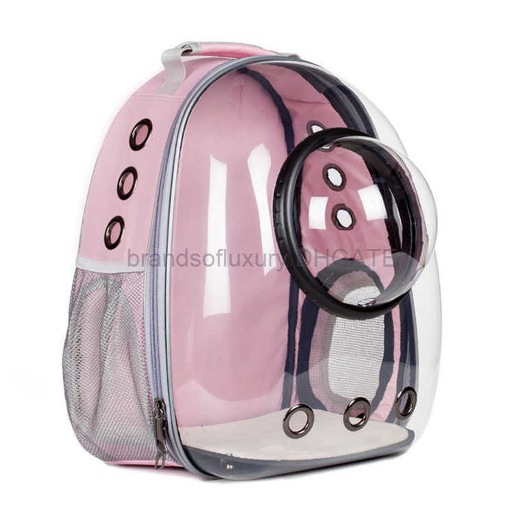 Pet bag Transparent cover Outdoor dog and cat bag collection Space cover Side opening breathable backpack Pet bag Cat bag