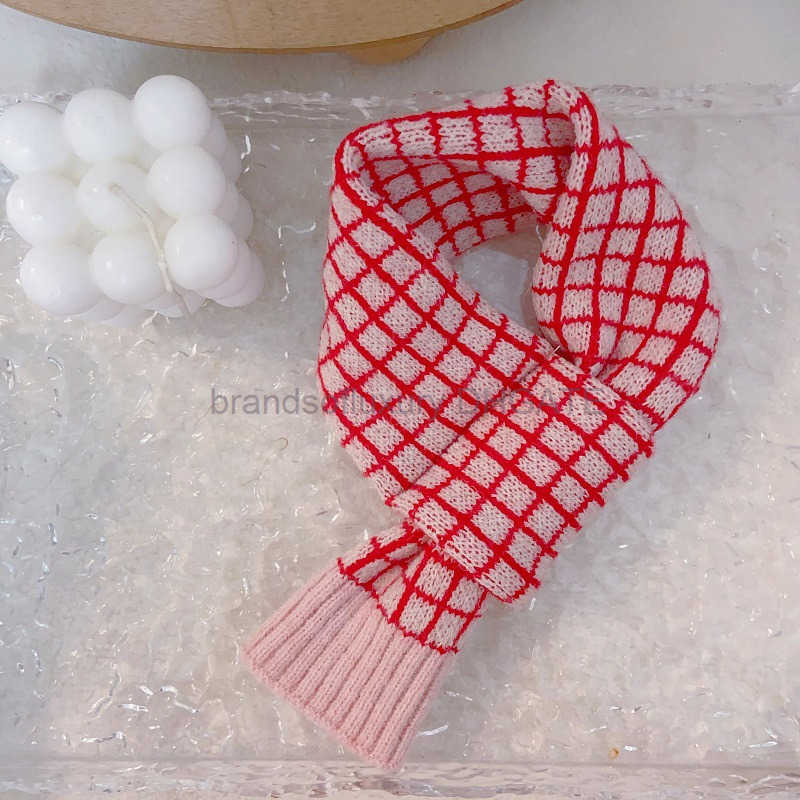 Autumn and winter new scarves cute dog decorations teddy bears Shiba Inu cats pet scarves