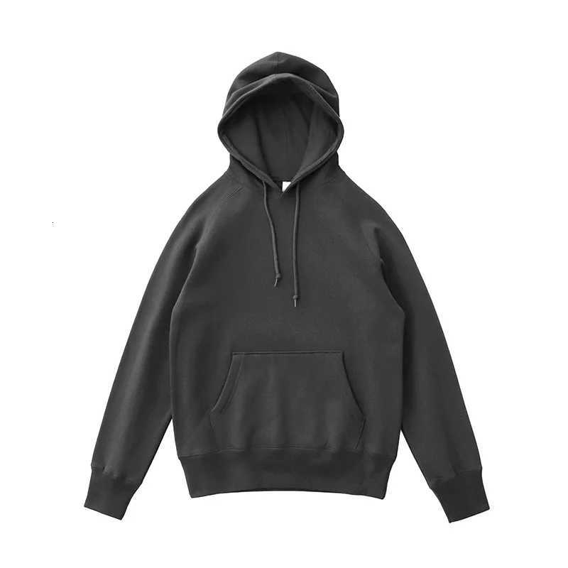 Japanese Casual Retro Unisex High Quality Solid Color Hooded Sweatshirt Sports Hoodie Suitable for Casual Daily Versatility W251106