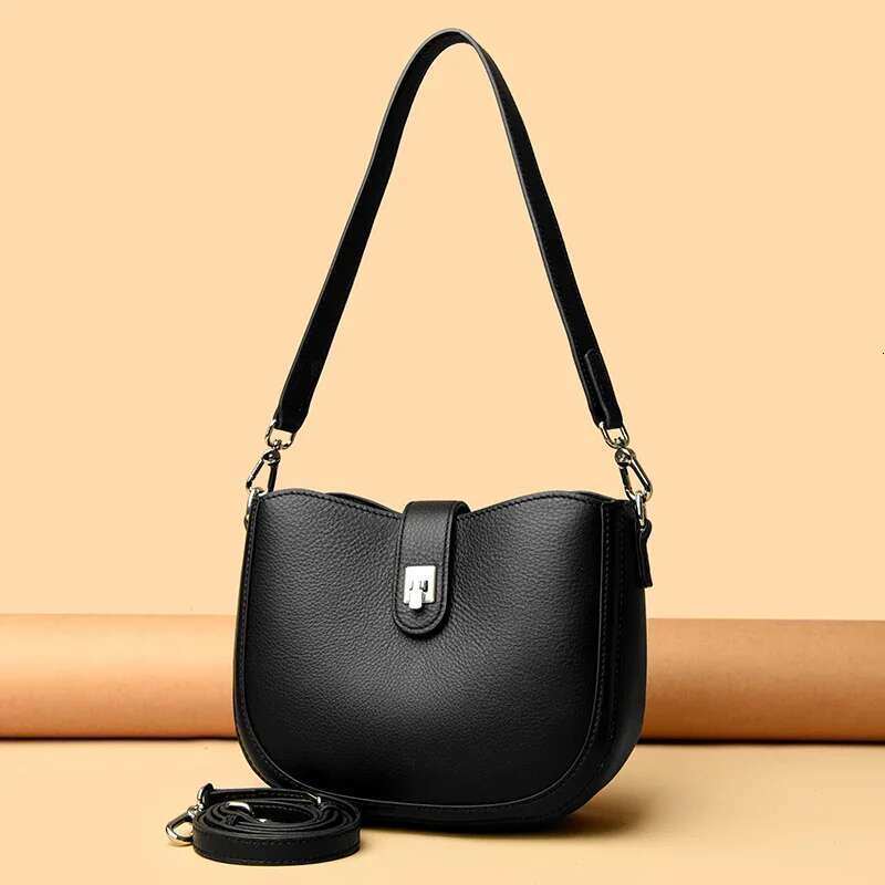 Genuine Tote Bag Women Real Cow Leather Handbag Fashion Ladies Shoulder Crossbody Bags 2025 New Female Sac A Main