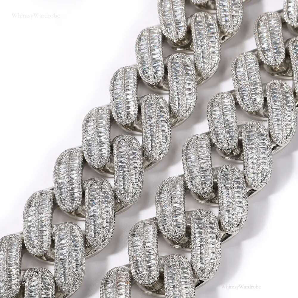 Heavy Duty Men's 40mm Cuban k Necklace Featuring Premium 5A Cubic Zirconia & Genuine Gold Plate Finish