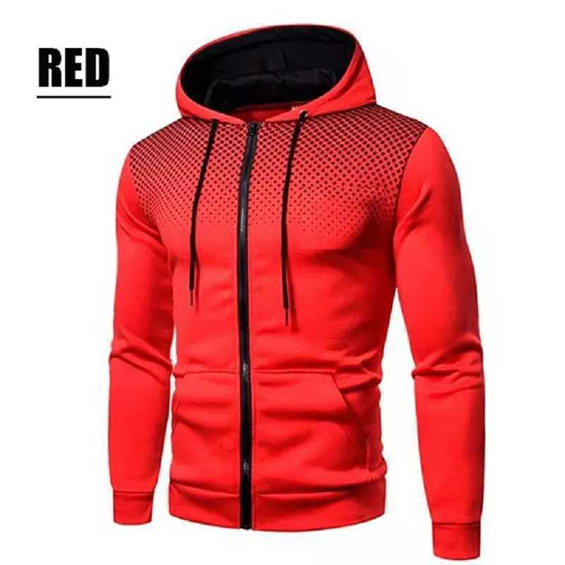 Autumn and Winter Casual Jacket for Men All Elite Wrestling Zipper Hoodie with Pocket Printing Sweater Sportwear W251106