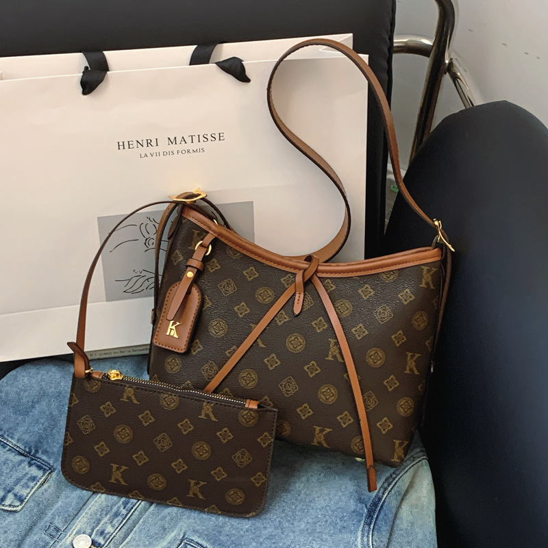 Free shipping large capacity bag women's bag new fashion son mother single shoulder crossbody Tote bag 2025s hot