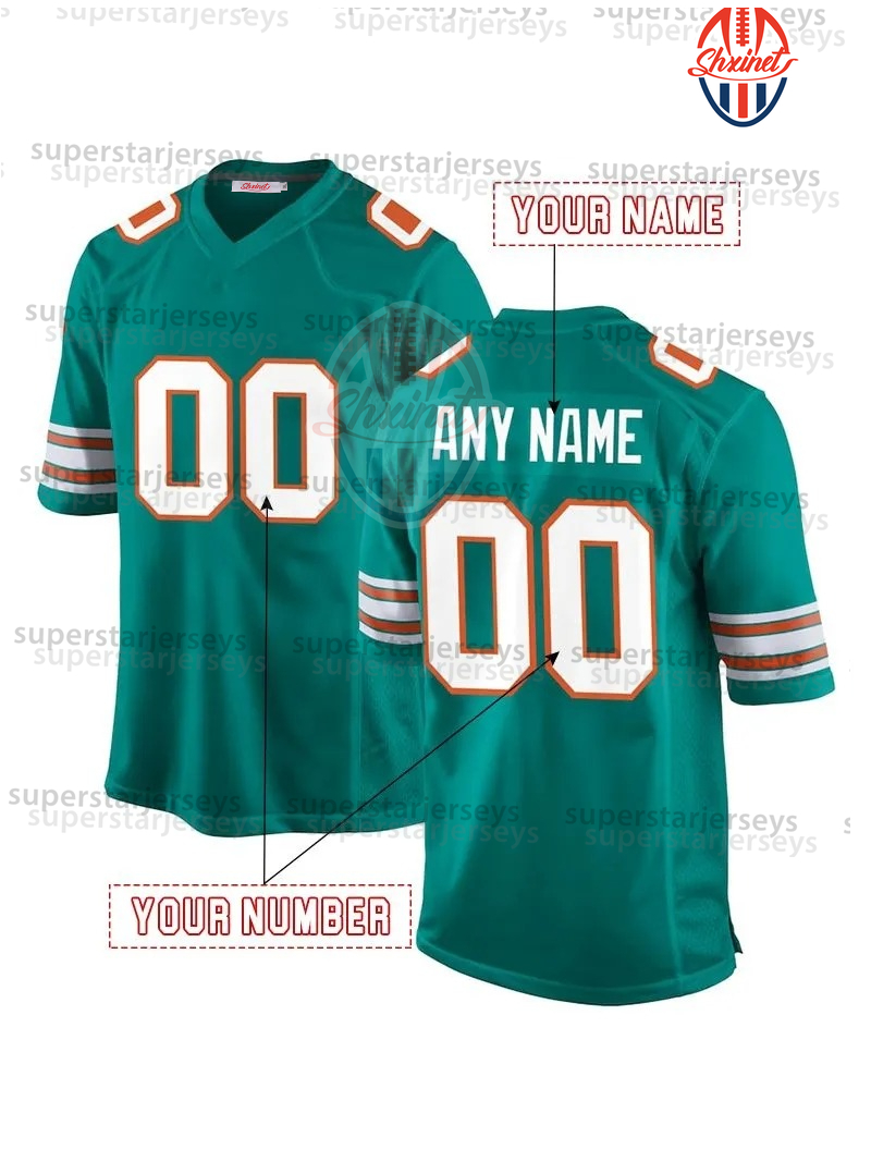 Personalized Custom 2025 Rivalries Football Jersey Tyreek Hill Tua Tagovailoa Jaylen Waddle Marino Devon Achane Jevon Holland Jaelan Phillips Braxton 