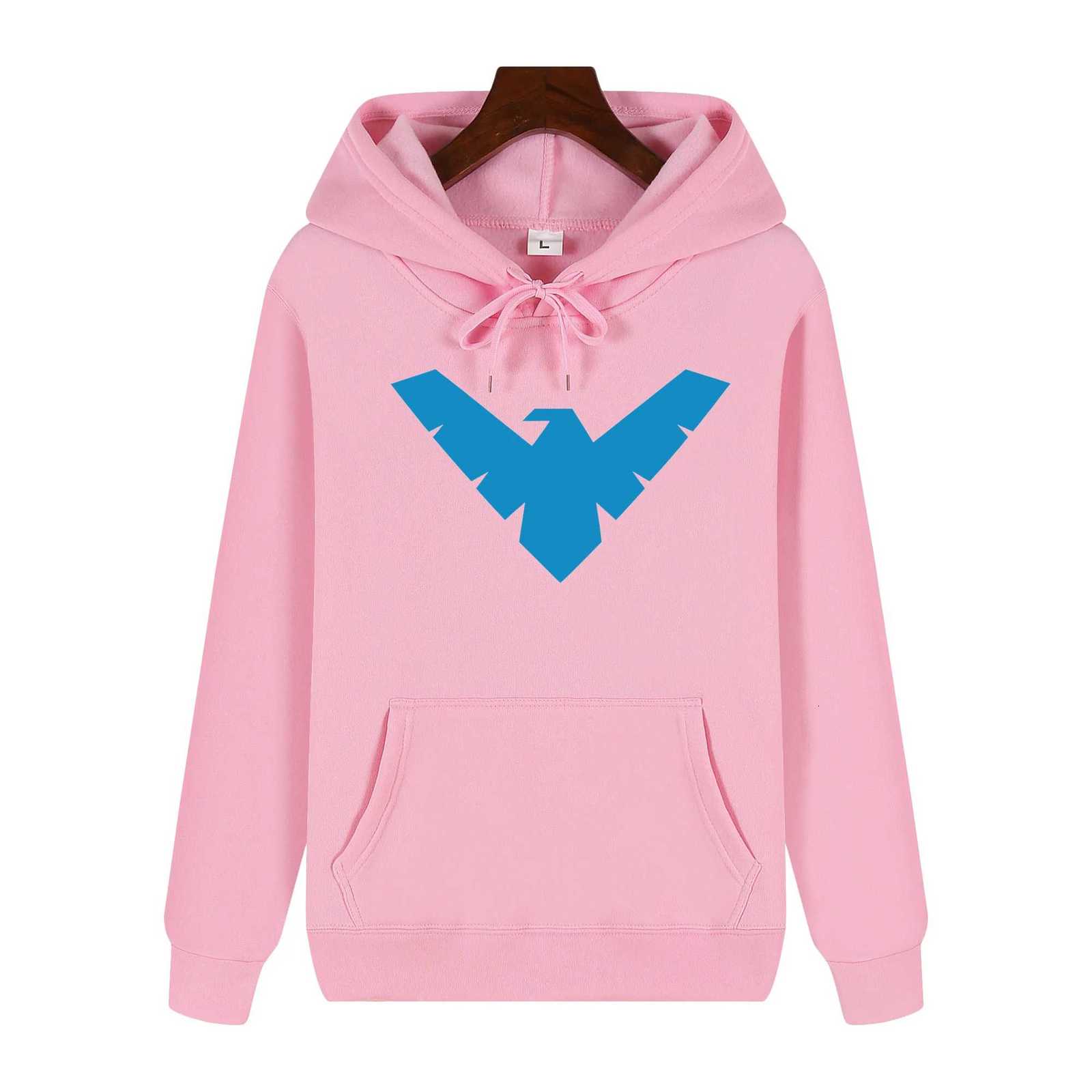 2025 Best-selling Nightwing Print Fashion Trend Men Women Hooded Sweatshirt Autumn Winter Daily Outdoor Casual Warm Sportswear W251106