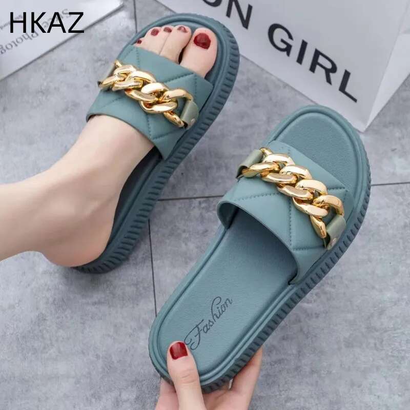 2025 Summer New Women's Breathable Korean Leisure Outdoor Designer Fashion Anti slip Shoes Platform Beach Flat Shoes Home Furnishings
