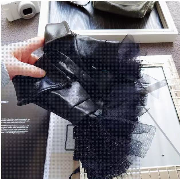 Simple Striped Skirt Pet Pomeranian Breed Spring Style For Small Dog Princess-style Dress H260130