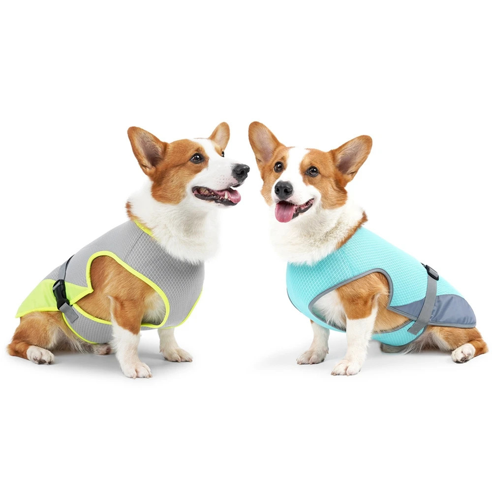 Summer Dog Cooling Vest Coat Breathable Quick Release Pet Clothes Cool Jacket For Small Medium Largr Dog Accessories 250402