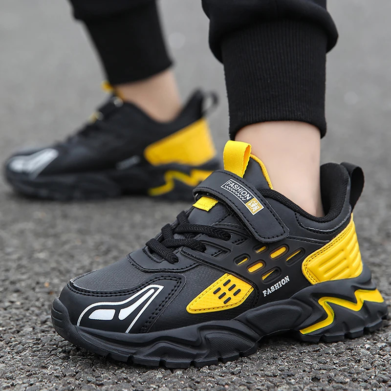 Childrens sports shoes girls breathable childrens casual outdoor student tennis sizes 28-40 250403