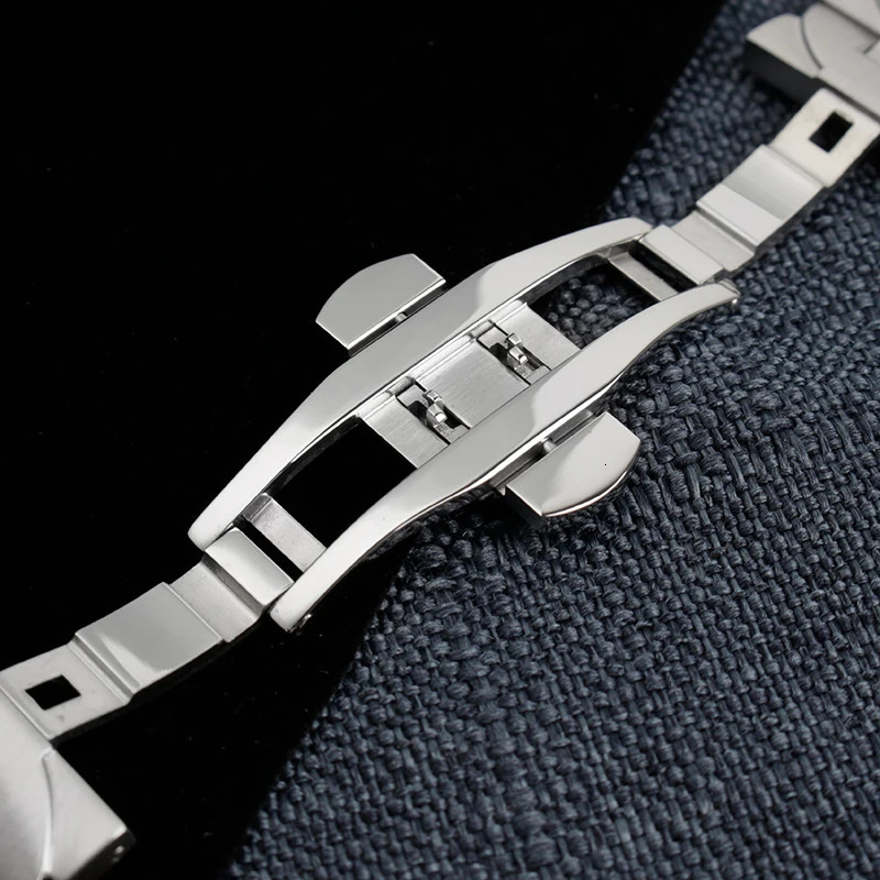 316L Stainless steel watch strap 22 24mm watchband for Panerai PAM111 PAM441 band Curved soild metal bracelet men 251105