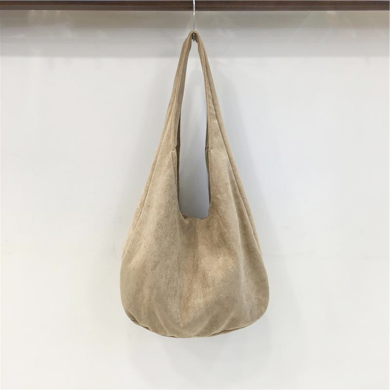 Famous designer women Free shipping new minimalist slouchy Luxury bag suede texture casual all-in-one Tote bag
