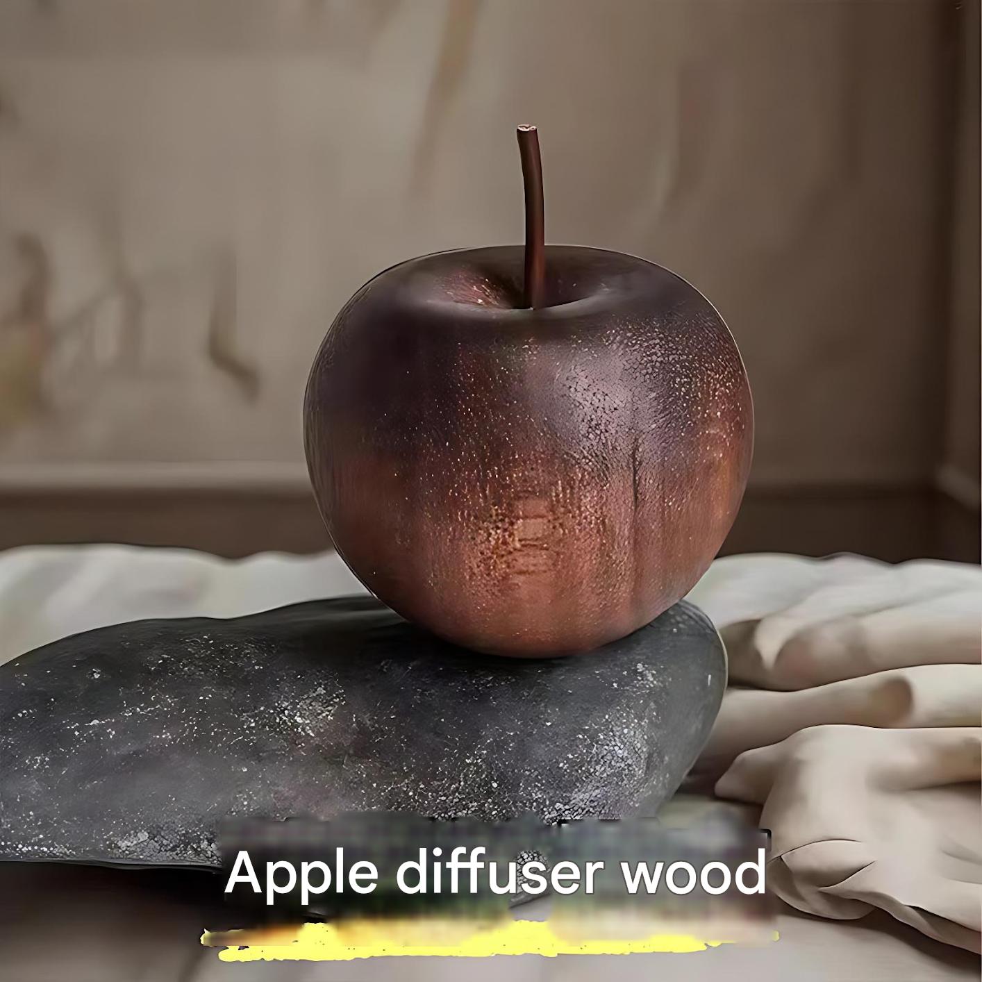 Luxury Apple Scented Reed Diffuser Elegant Aromatherapy Decoration for Home Car Minimalistic Essence Diffuser Lasting Home Fragrance with Pure Essenti