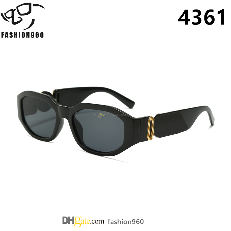 mens designer sunglasses for women reading glasses Frames Summer Sunglass colorful Frames black eyewear Custom prescription glasses clear PC lenses with box 4361