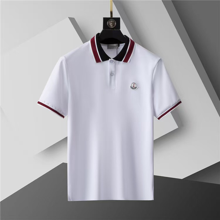 Mens Polo Shirt Fashion Men's T-shirt Luxury Polo Collar Breathable Top Summer Business Shirt Asian size M--XXXL#669