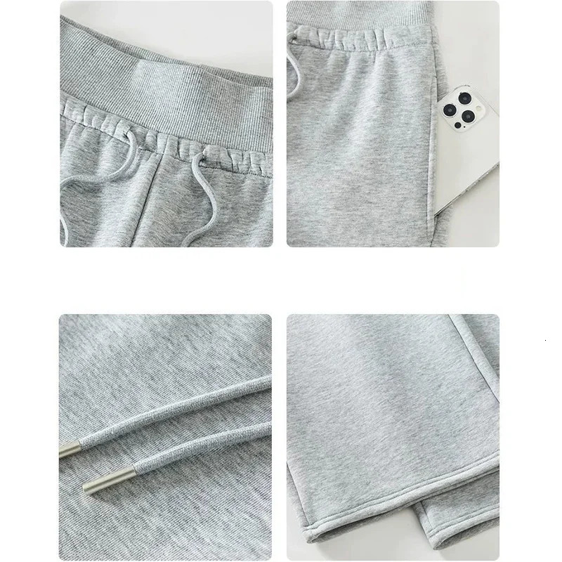 Women Classic Fashion Straight Leg Daily Pants Female Korean High Waist Slim Fit Trousers Lady Baggy Casual Sweatpants Z260314