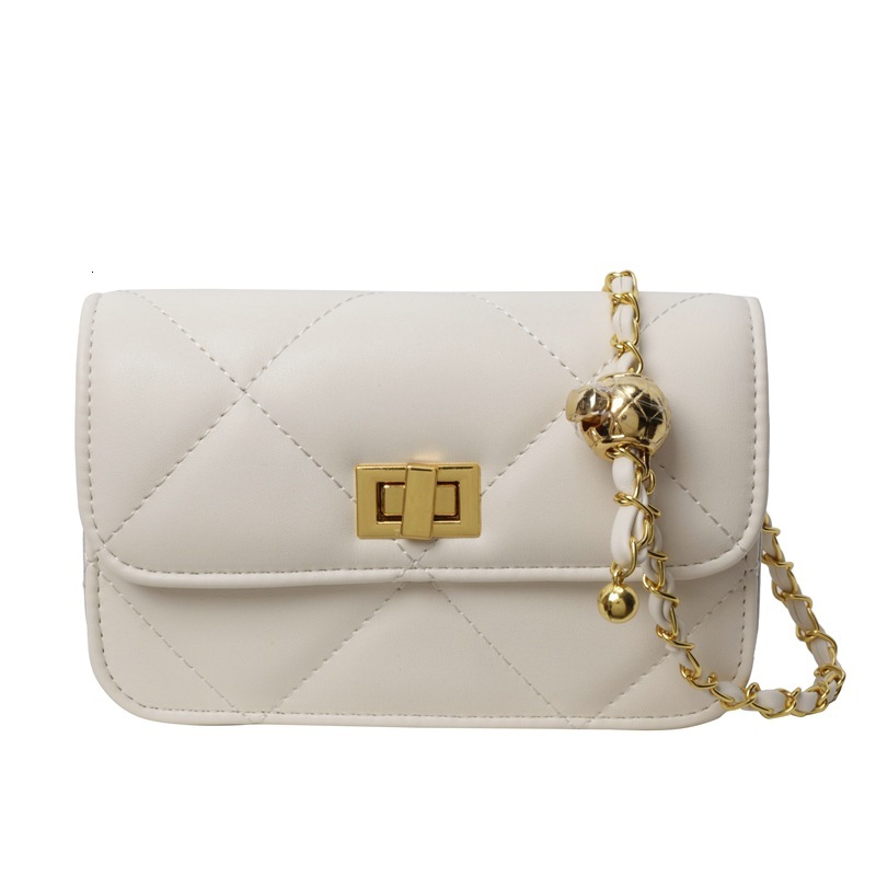 2025S Designer Women S Bag Crossbody For Women New Diamond Grid Soft Leather Small Square Bag Fashionable Versatile Stylish And Simple Chain Shoulder 