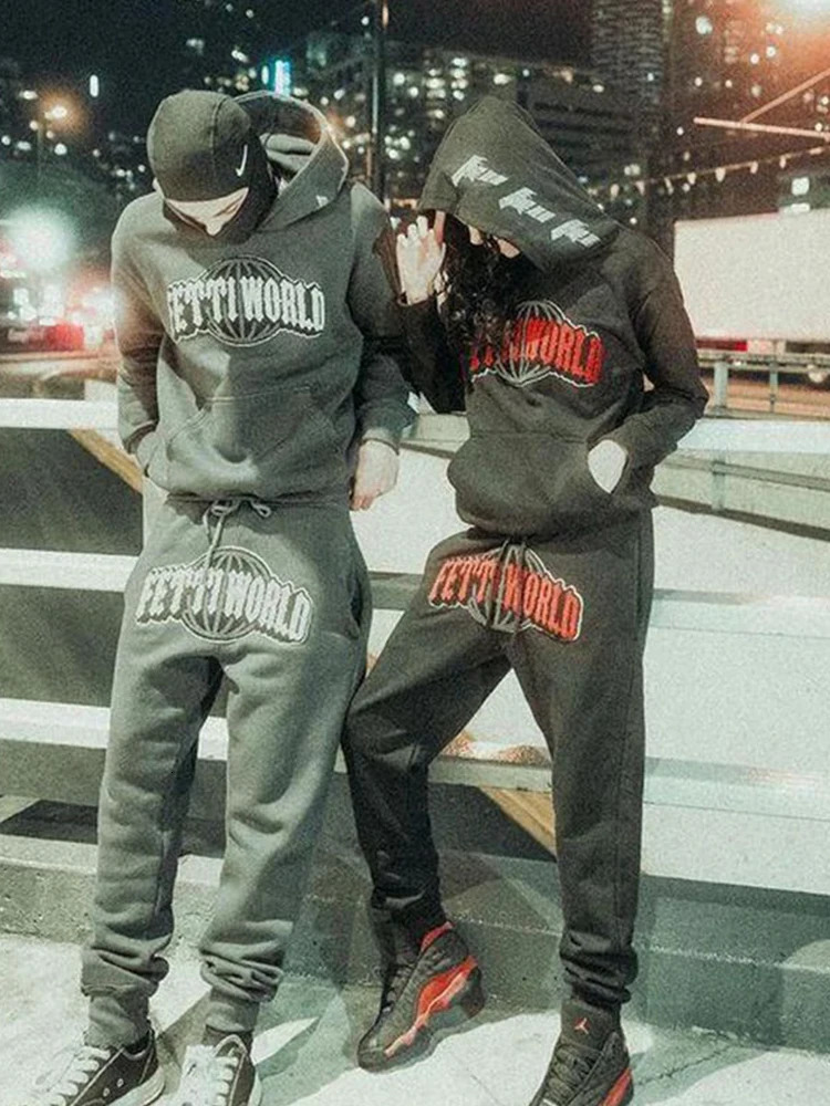 High Street Harajuku Punk Graphic Printing Y2K Hoodie Sportswear Gothic Oversized Hip Hop Jacket Top Casual Zipper Women 250403