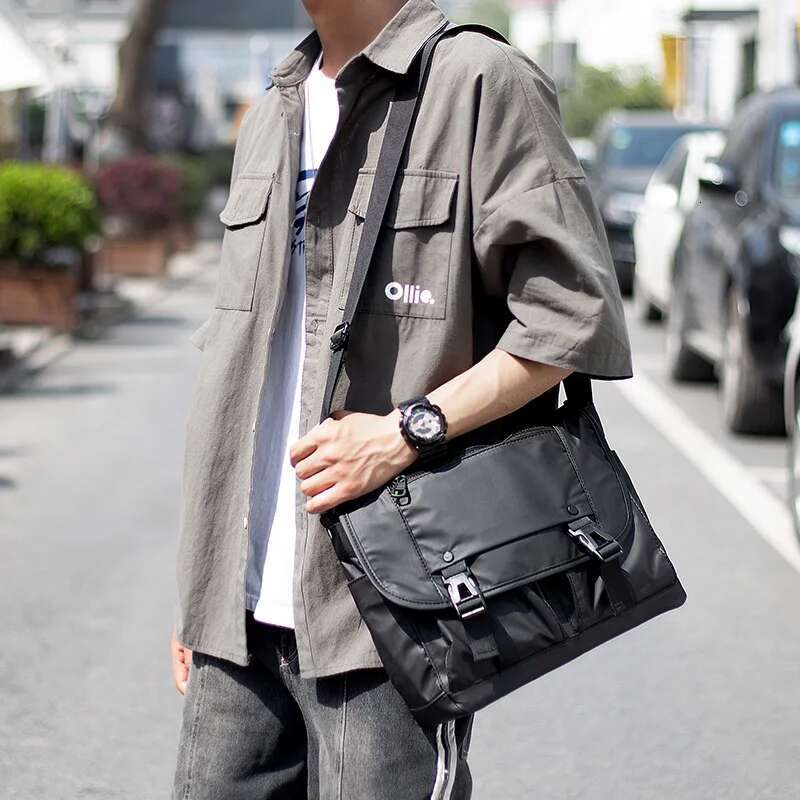 Korean Style Man Retro Shoulder For Men Outdoor Messenger Oxford Crossbody Bags Male Sg Bag