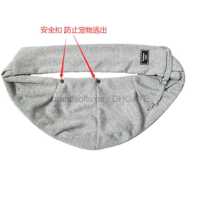 Pet Backpack Dog Bag Outdoor Portable Kangaroo Bag Shoulder Cross Pet Bag Chest Bag
