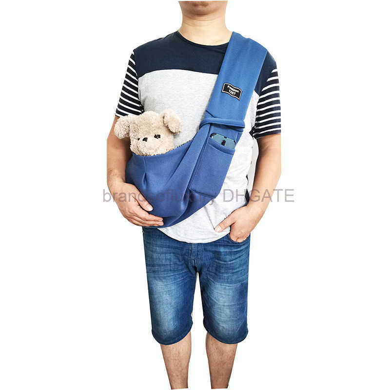 Pet Backpack Dog Bag Outdoor Portable Kangaroo Bag Shoulder Cross Pet Bag Chest Bag